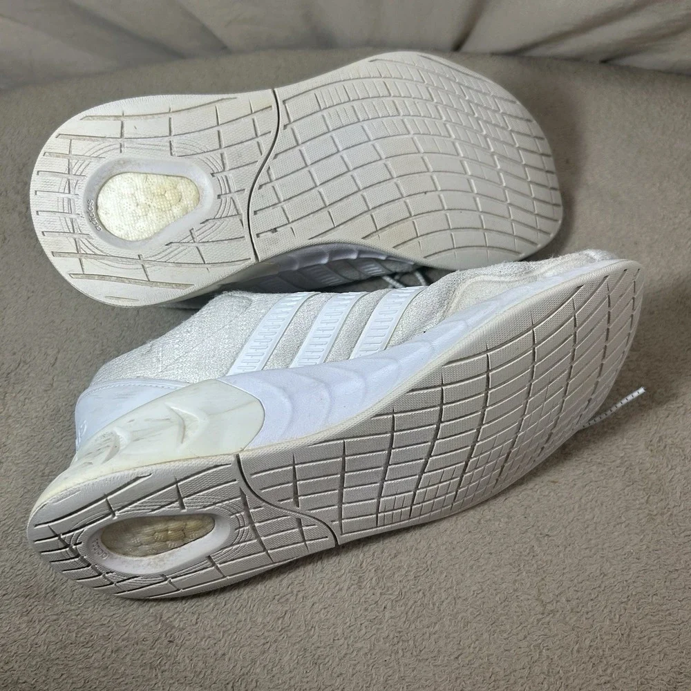 Adidas Kaptir Super Men's‎ Size 7.5 White Boost Running Sneakers FZ2790